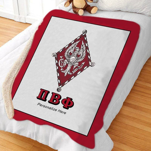 Pi Beta Phi Pi Beta Phi Sherpa Lap Blanket