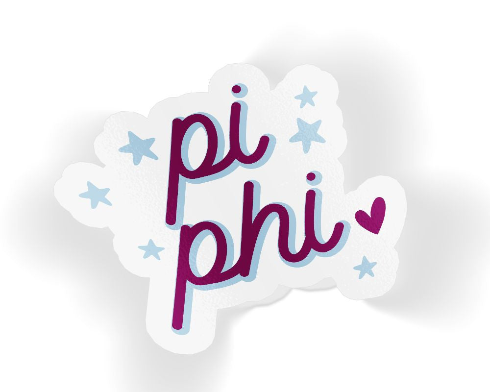 Pi Beta Phi Star Sticker Pi Beta Phi Star Sticker
