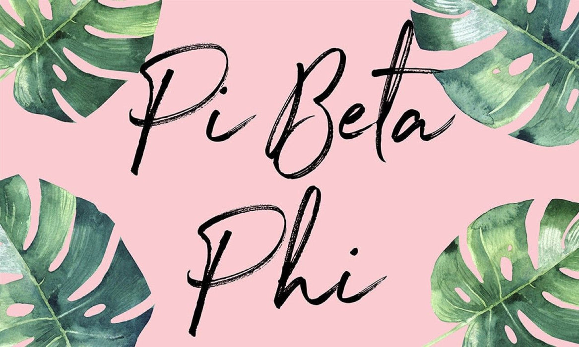 Pi Beta Phi Tropical Flag Pi Beta Phi Tropical Flag
