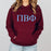 Pi Beta Phi World Famous Greek Hoodie Pi Beta Phi World Famous  Greek Hoodie