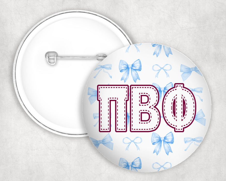 Pi Beta Phi Multi Bows Pin Buttons Pi Beta Phi Multi Bows Pin Buttons
