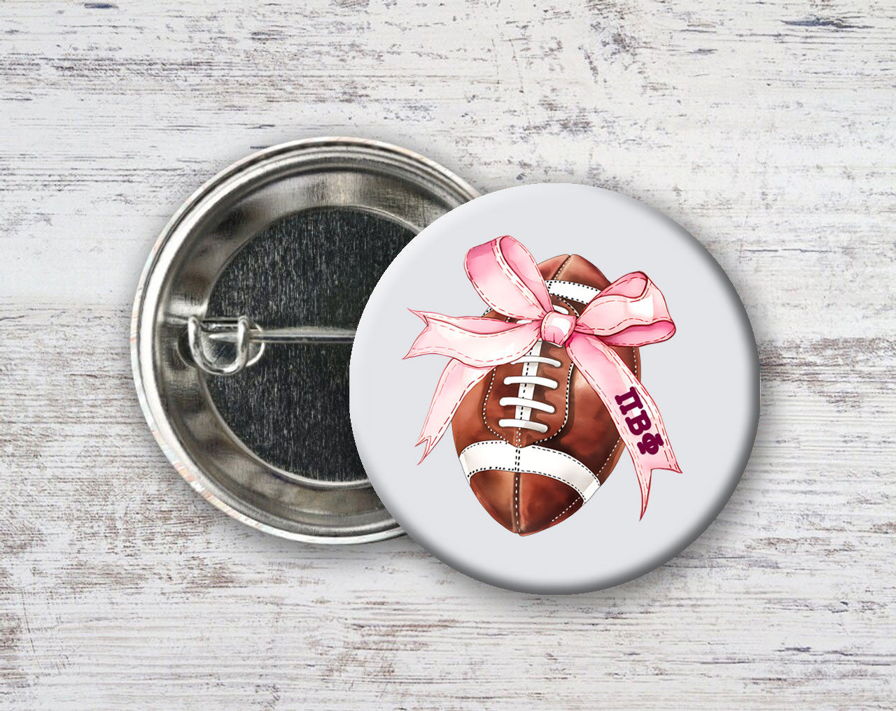Pi Beta Phi Game Day Pin Buttons Pi Beta Phi Game Day Pin Buttons