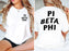 Pi Beta Phi Social Tee Pi Beta Phi Social Tee