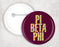 Pi Beta Phi Floral Pin Buttons Pi Beta Phi Floral Pin Buttons