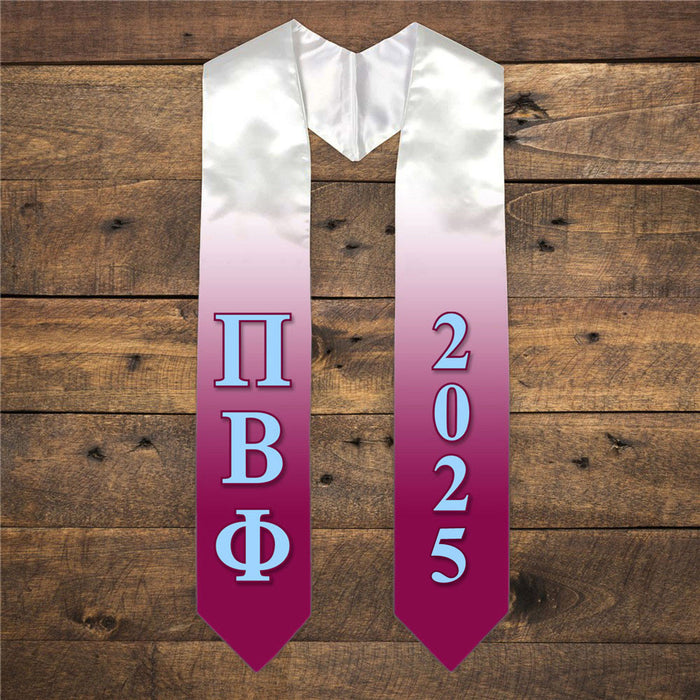 Pi Beta Phi Extra Fancy Greek Graduation Stole W Year Pi Beta Phi Extra Fancy Greek Graduation Stole W Year