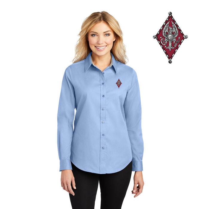 Discount Pi Beta Phi Long Sleeve Oxford DISCOUNT-Pi Beta Phi Long Sleeve Oxford