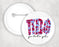 Pi Beta Phi Big Floral Pin Buttons Pi Beta Phi Big Floral Pin Buttons