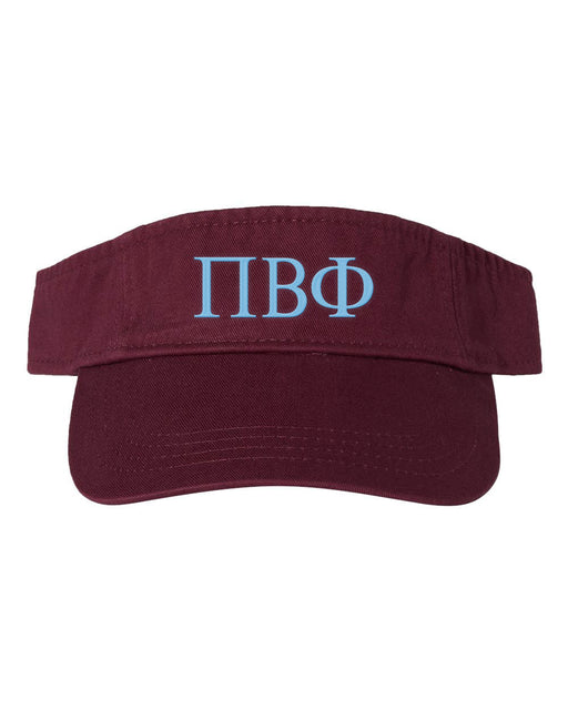 Pi Beta Phi Pi Beta Phi Greek Letter Visor