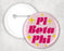 Pi Beta Phi Disco Pin Buttons Pi Beta Phi Disco Pin Buttons