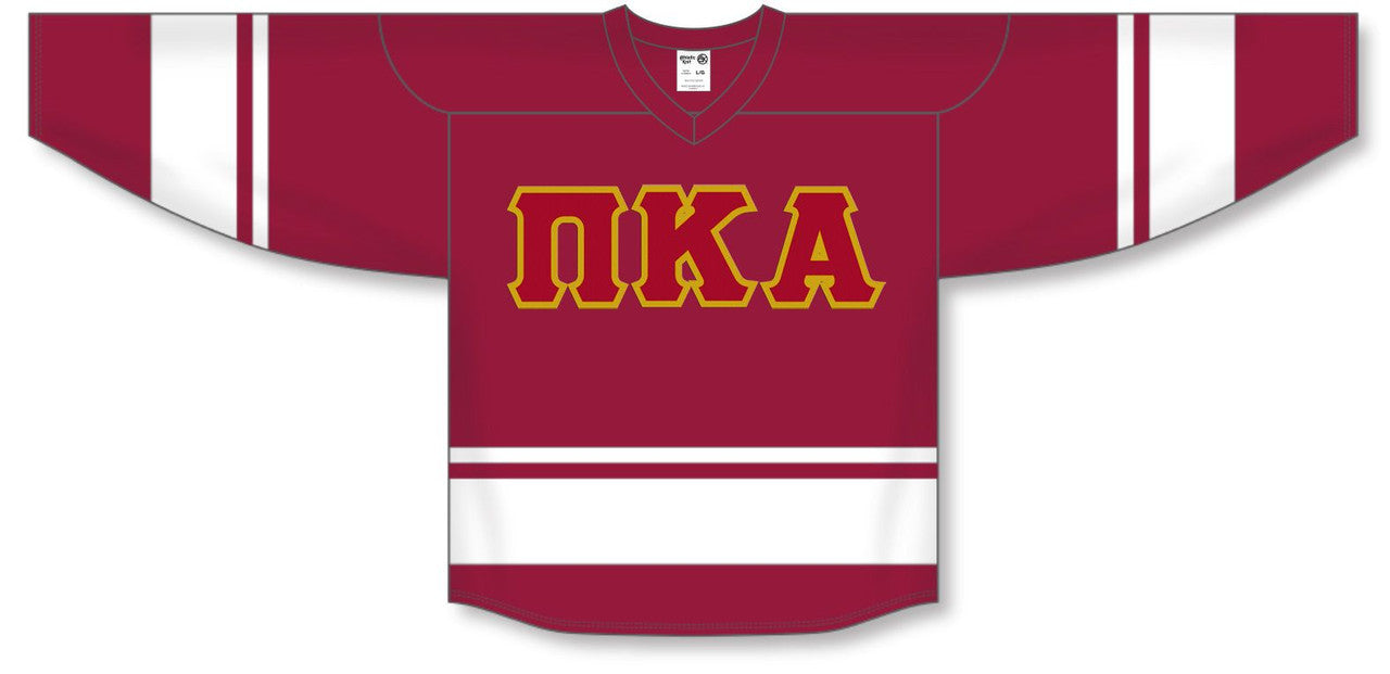 Discount Pi Kappa Alpha Breakaway Lettered Hockey Jersey DISCOUNT-Pi Kappa Alpha Breakaway Lettered Hockey Jersey