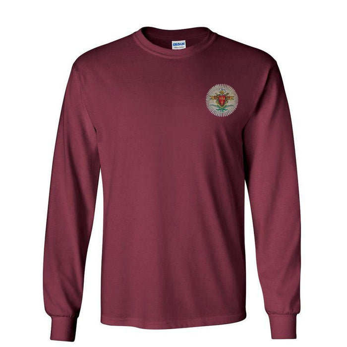 Discount Pi Kappa Alpha Crest Shield Long Tee DISCOUNT-Pi Kappa Alpha Crest - Shield Long Tee