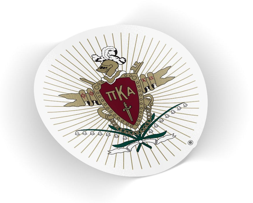 Pi Kappa Alpha Die Cut Crest Sticker Pi Kappa Alpha Die Cut Crest Sticker
