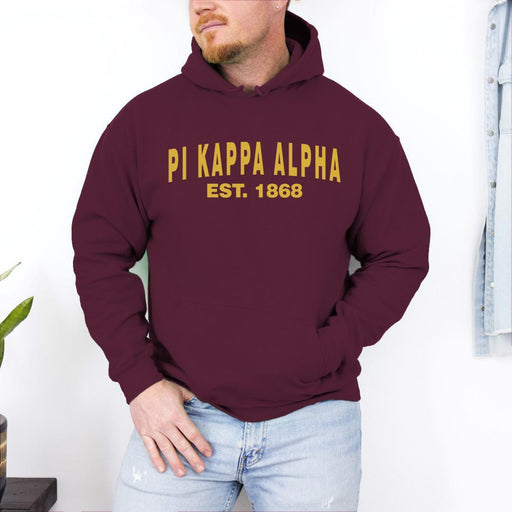 Pi Kappa Alpha Pi Kappa Alpha Established Hooded Sweatshirts