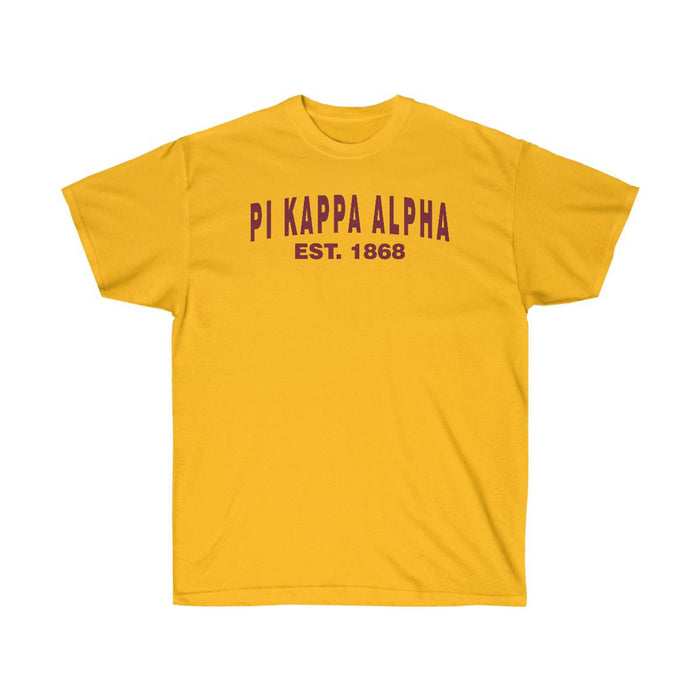 Pi Kappa Alpha Established T Shirt Pi Kappa Alpha Established T-Shirt
