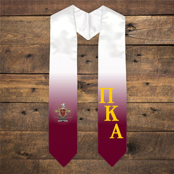 Pi Kappa Alpha Extra Fancy Diagonal Greek Graduation Stole W Crest Pi Kappa Alpha Extra Fancy Diagonal Greek Graduation Stole W Crest