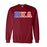 Discount Pi Kappa Alpha Greek Letter American Flag Crewneck DISCOUNT-Pi Kappa Alpha Greek Letter American Flag Crewneck