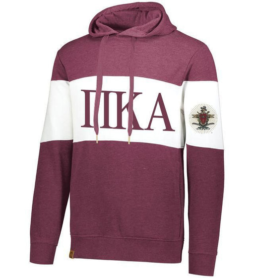 Pi Kappa Alpha Pi Kappa Alpha Ivy League Hoodie W Crest On Left Sleeve