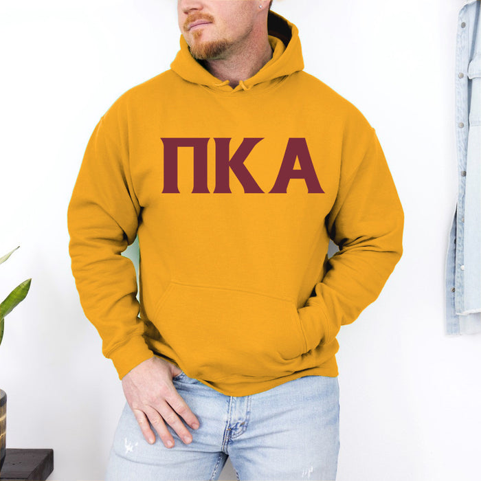 Pi Kappa Alpha Letter Hoodie Pi Kappa Alpha letter Hoodie