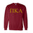 Pi Kappa Alpha Lettered World Famous Greek Crewneck Pi Kappa Alpha Lettered World Famous Greek Crewneck