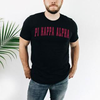 Pi Kappa Alpha Letterman T Shirt Pi Kappa Alpha Letterman T-Shirt