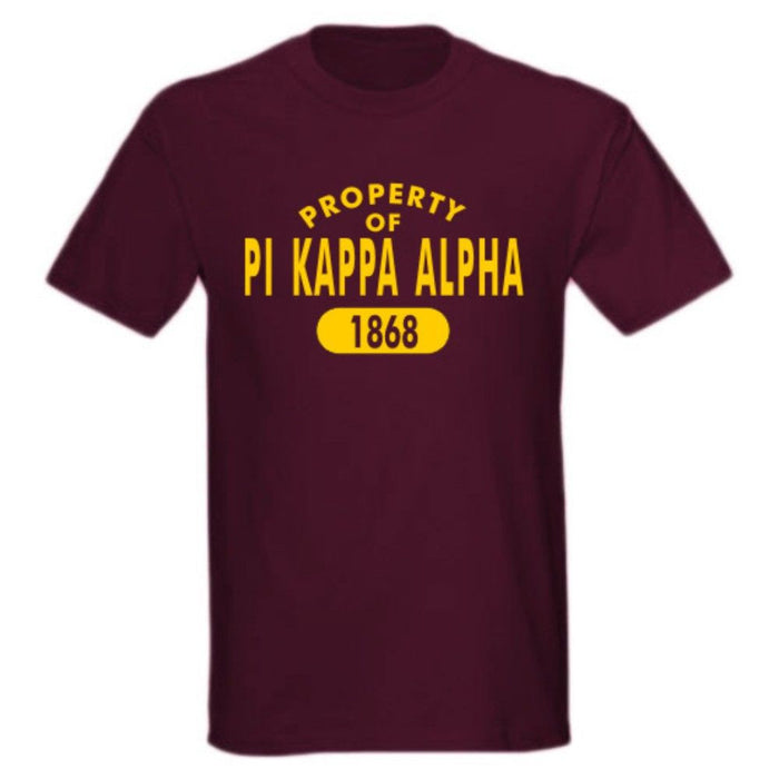 Pi Kappa Alpha Property Of Est. Shirt Pi Kappa Alpha Property of Est. Shirt
