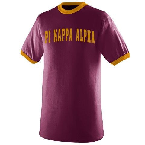 Pi Kappa Alpha Ringer T Shirt Pi Kappa Alpha Ringer T-shirt