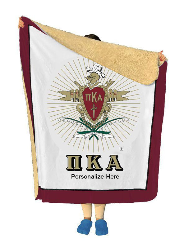 Pi Kappa Alpha Sherpa Lap Blanket Pi Kappa Alpha Sherpa Lap Blanket