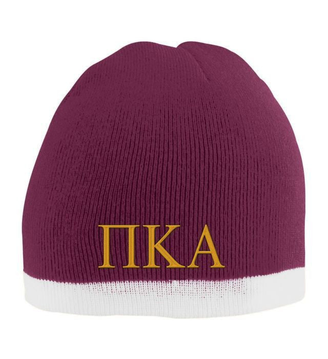 Pi Kappa Alpha Two Tone Knit Beanie Pi Kappa Alpha Two Tone Knit Beanie