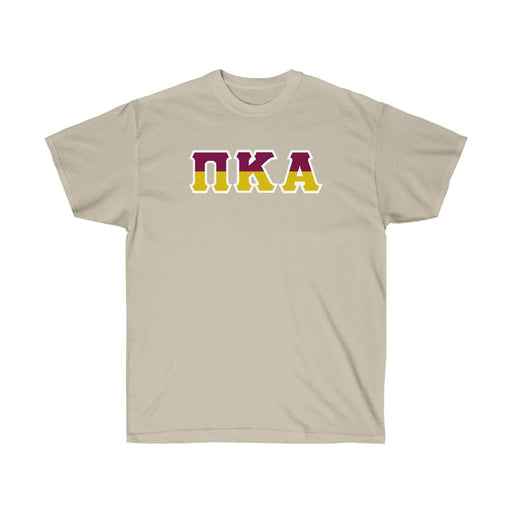 Shirts Pi Kappa Alpha Two Toned Greek Lettered T-shirts