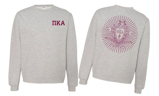 Pi Kappa Alpha Pi Kappa Alpha World Famous Crest - Shield Crewneck Sweatshirts