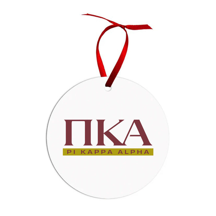 Pi Kappa Alpha Classic Circle Ornaments Pi Kappa Alpha Classic Circle Ornaments