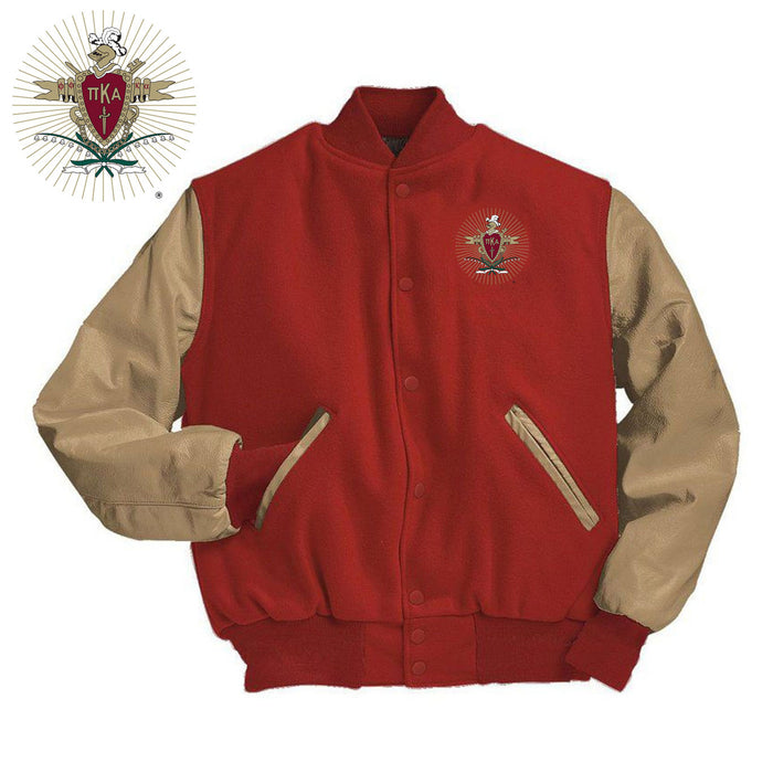 Pi Kappa Alpha Varsity Crest Shield Jacket Pi Kappa Alpha Varsity Crest - Shield Jacket