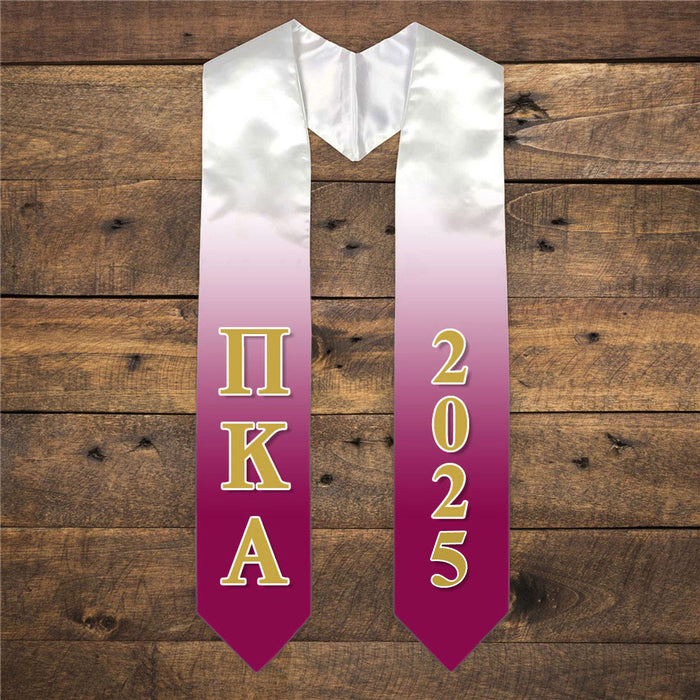 Pi Kappa Alpha Extra Fancy Greek Graduation Stole W Year Pi Kappa Alpha Extra Fancy Greek Graduation Stole W Year