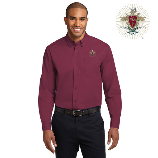 Pi Kappa Alpha DISCOUNT-Pi Kappa Alpha Long Sleeve Oxford