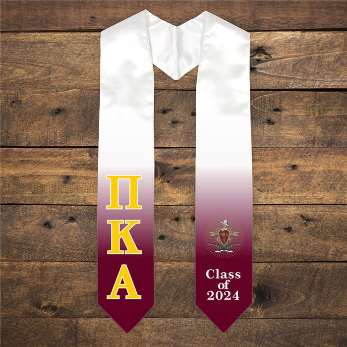 Pi Kappa Alpha Extra Fancy Greek Class Of Graduation Stole Pi Kappa Alpha Extra Fancy Greek Class Of  Graduation Stole