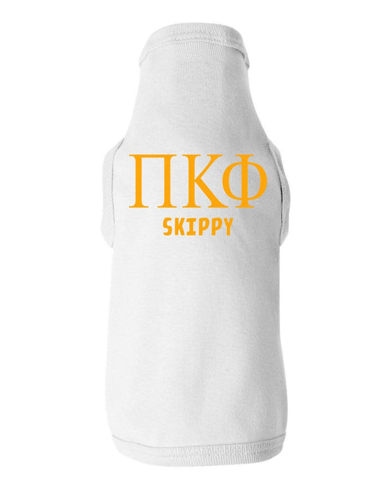 Pi Kappa Phi Doggie Tank Tee Pi Kappa Phi Doggie Tank - Tee
