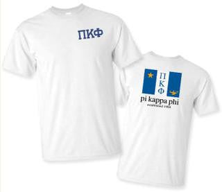 Greekgear Pi Kappa Phi Flag T Shirts Pi Kappa Phi Flag T-shirts