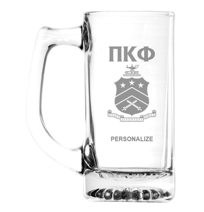Pi Kappa Phi Glass Engraved Mug Pi Kappa Phi Glass Engraved Mug