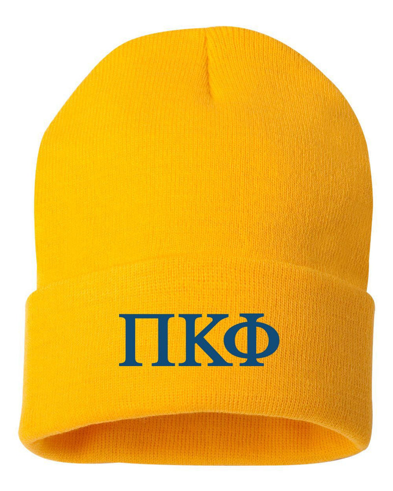 Pi Kappa Phi Greek Letter Knit Cap Pi Kappa Phi Greek Letter Knit Cap
