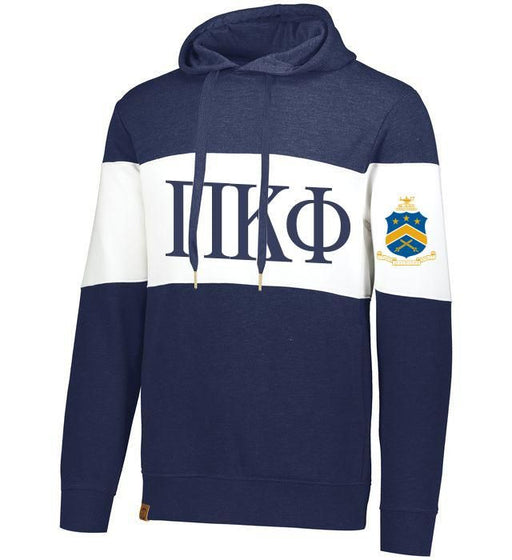 Pi Kappa Phi Pi Kappa Phi Ivy League Hoodie W Crest On Left Sleeve