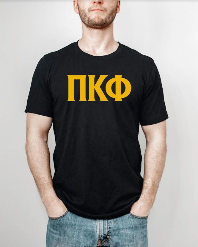 Pi Kappa Phi Letter Tee Pi Kappa Phi Letter T-shirts