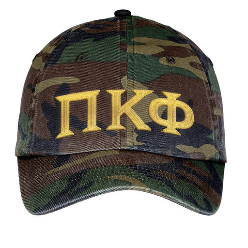 Pi Kappa Phi Pi Kappa Phi Lettered Camouflage Hat