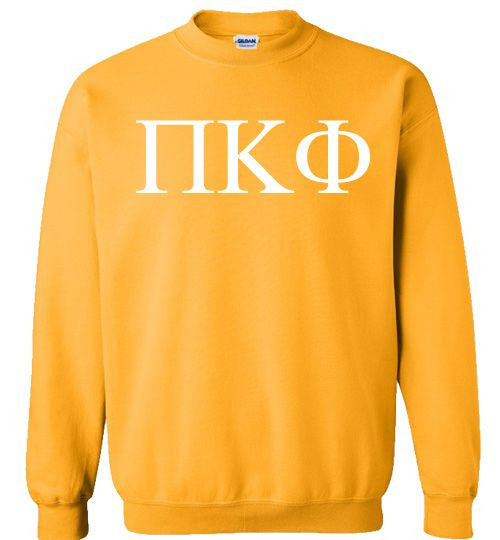 Pi Kappa Phi Pi Kappa Phi Lettered World Famous Greek Crewneck