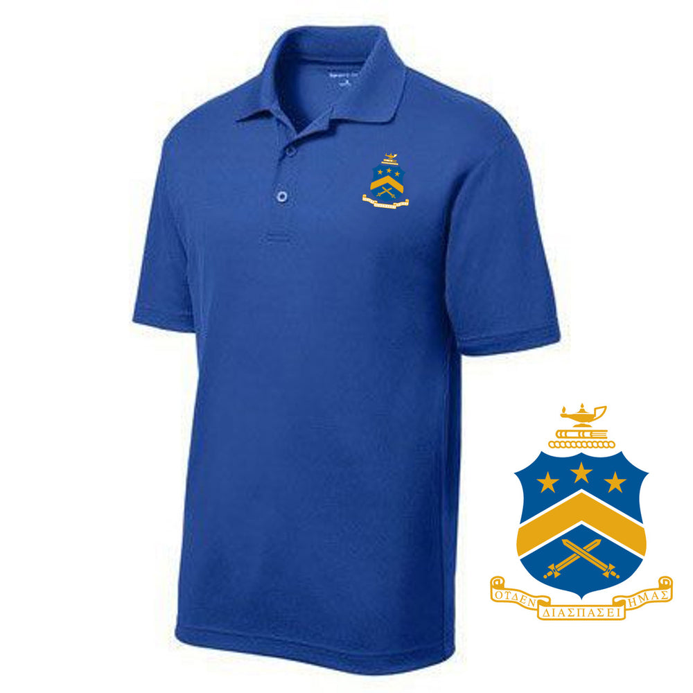 Discount Pi Kappa Phi Emblem Polo DISCOUNT-Pi Kappa Phi Emblem Polo