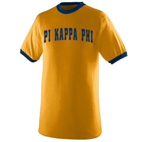 Pi Kappa Phi Ringer T Shirt Pi Kappa Phi Ringer T-shirt