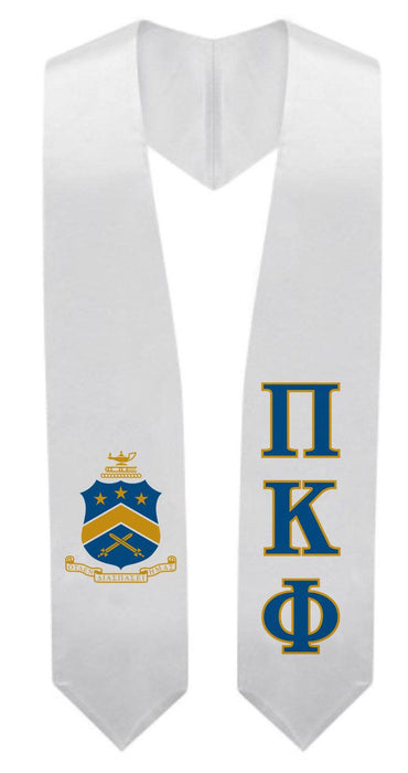 Pi Kappa Phi Super Crest Shield Graduation Stole Pi Kappa Phi Super Crest - Shield Graduation Stole