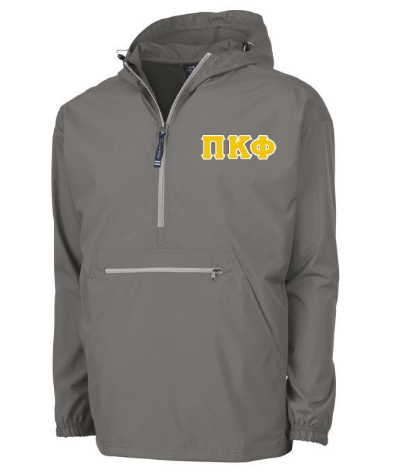 Pi Kappa Phi Tackle Twill Lettered Pack N Go Pullover Pi Kappa Phi Tackle Twill Lettered Pack N Go Pullover