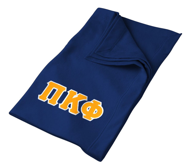 Discount Pi Kappa Phi Twill Sweatshirt Blanket DISCOUNT-Pi Kappa Phi Twill Sweatshirt Blanket
