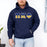 Printify Pi Kappa Phi Two Toned Greek Lettered Hooded Sweatshirts Pi Kappa Phi Two Toned Greek Lettered Hooded Sweatshirts
