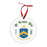 Pi Kappa Phi Crest & Year Circle Ornaments Pi Kappa Phi Crest & Year Circle Ornaments